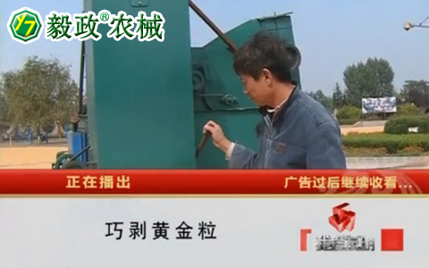 中央電視臺(tái)10套《我愛(ài)發(fā)明》之“巧剝黃金?！蹦ЯΠl(fā)明秀